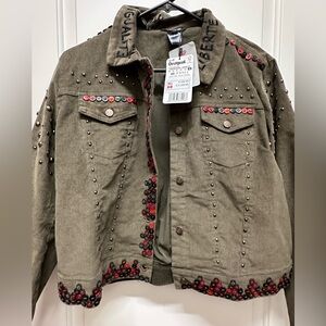 NWT Desigual Button Corduroy Jacket size 46